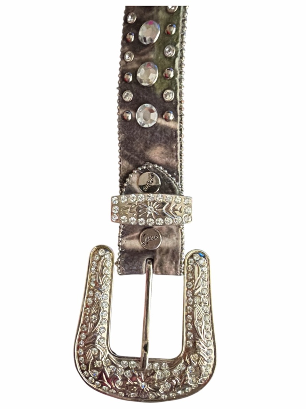 BHW Crystal Western Buckle Belt